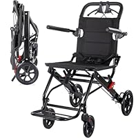 Amazon | Youabubu 軽量車椅子 車椅子 軽量 コンパクト 折畳み 介助型